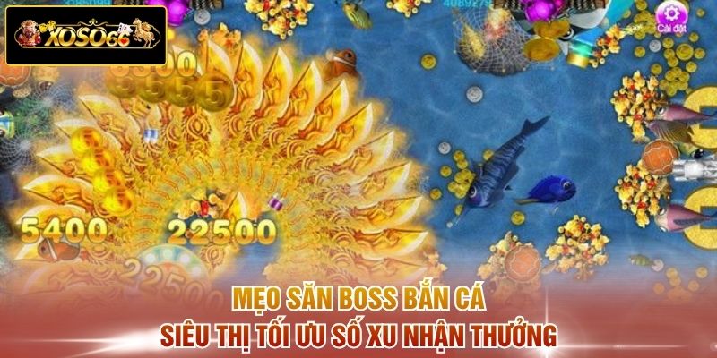 Mẹo săn boss bắn cá Siêu Thị tối ưu số xu nhận thưởng